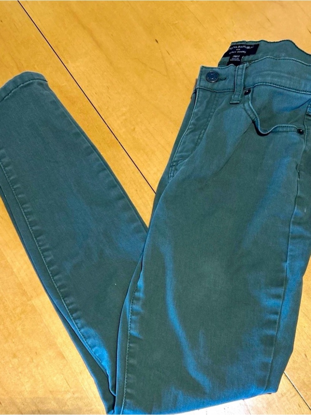 Banana Republic green Skinny Jeans